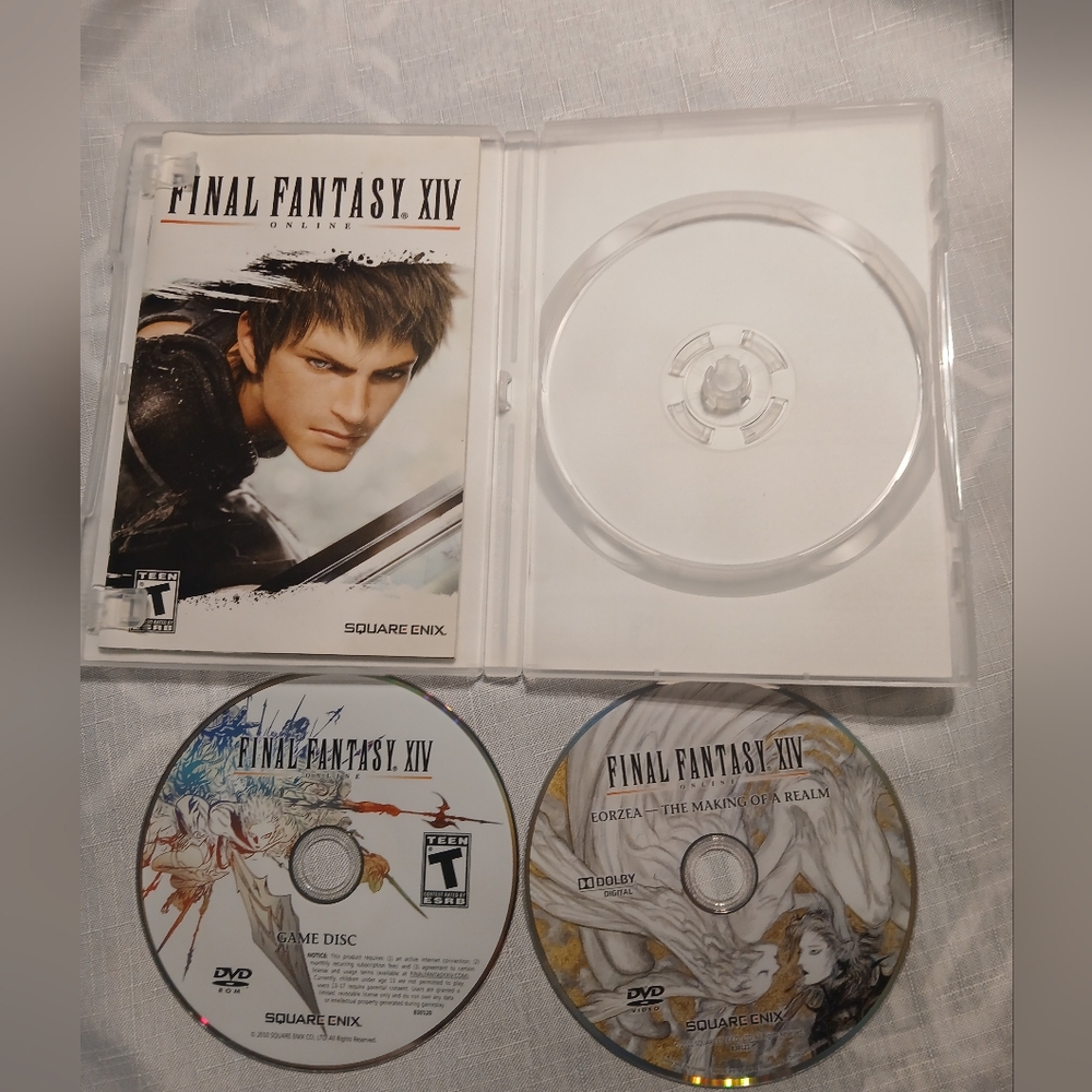FINAL FANTASY XIV 2010 PC DVD ROM Online Square Enix Game